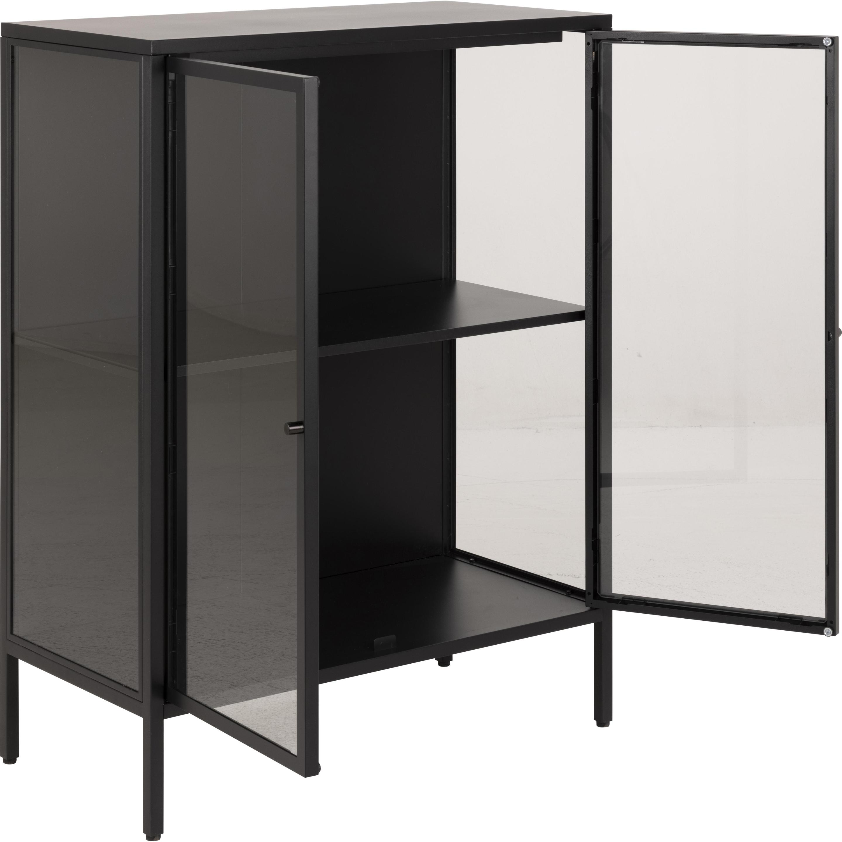 AC Design, Vitrine + Buffetschrank, Newcastle (80 x 40 x 98 cm)