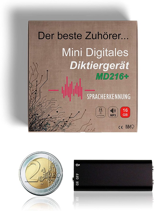 Produktbild Inmo Diktiergerät mit Stimmenaktivierung