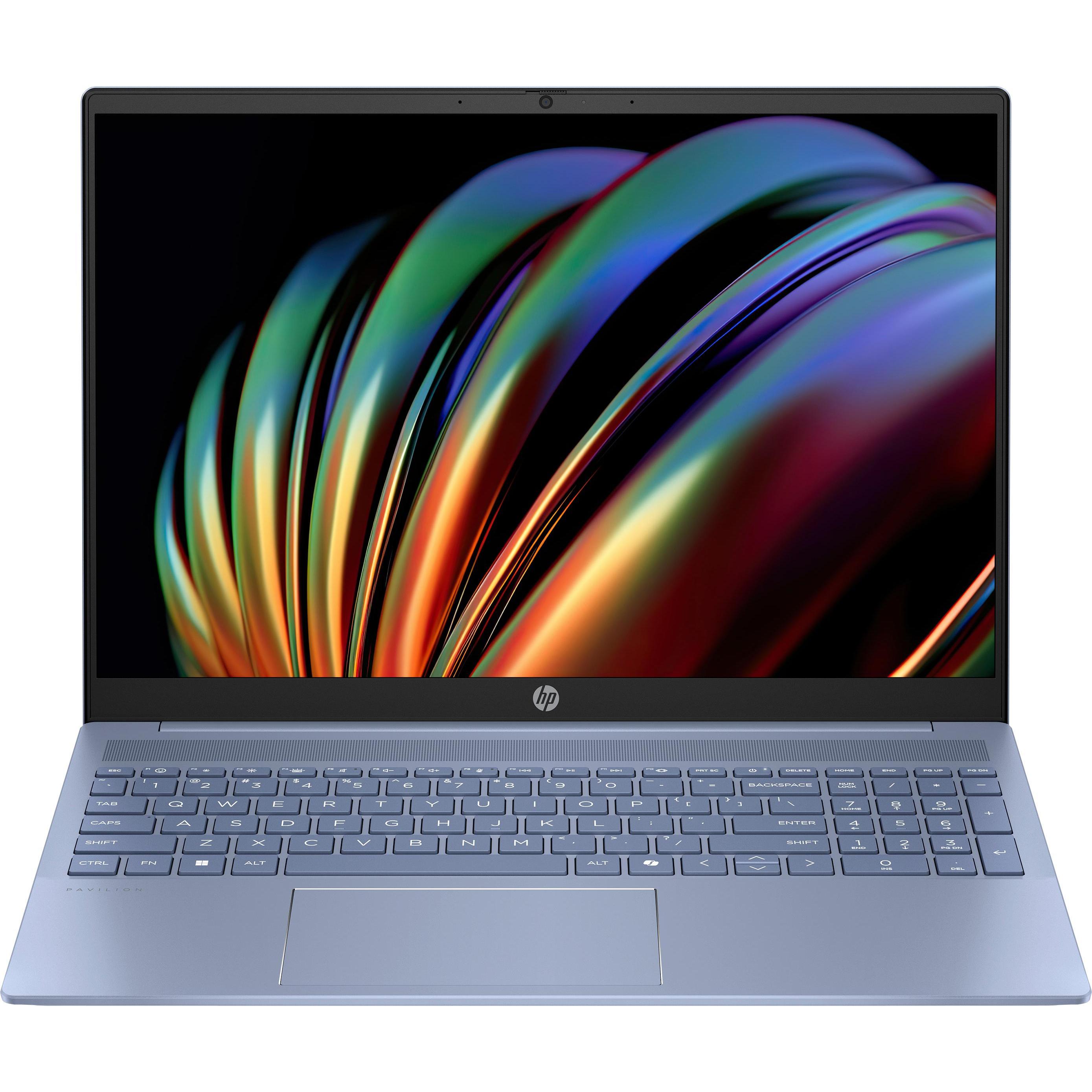 HP Pavilion 16-af0055ng (16", Intel Core Ultra 5 125U, 16 GB, 512 GB, DE), Notebook, Silber
