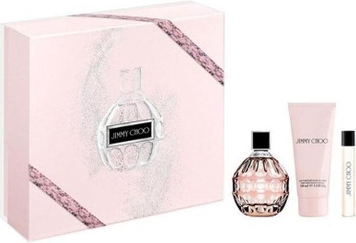 Produktbild Jimmy Choo Eau De Parfum Set: 100ml Eau De Parfum, 7.5ml Eau De Parfum, And 100ml Body Lotion (Parfum Set)