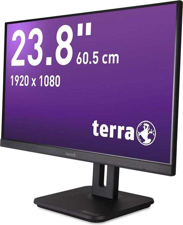 Produktbild Wortmann TERRA LCD/LED 2448W PV V3.1 schwarz HDMI/DP/USB-C (1920 x 1080 Pixel, 23.80")