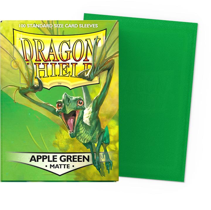 Actual product image Arcane Tinman ART11018 - Matte - Apple Green (100) Card Sleeves