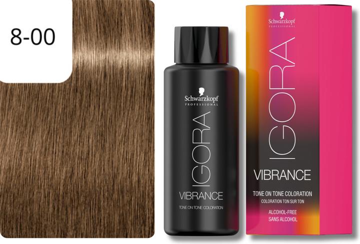 Image du produit Schwarzkopf Professional Coloration IGORA VIBRANCE Tone On Tone (8-00 Blond clair Nature Extra Nature Extra)