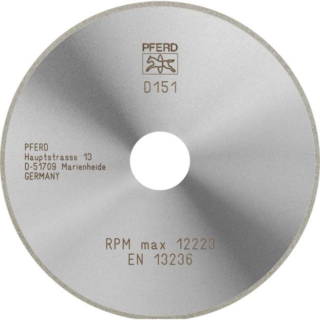 Pferd, Abrasivi, Disco diamantato D1A1R 125-1.4-20 D 151 GAD (D 151)