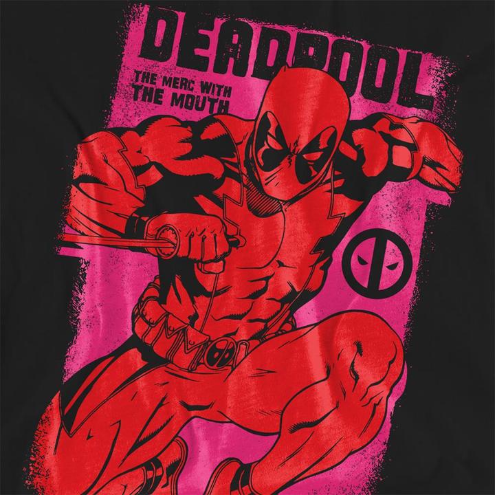 Produktbild Deadpool Merc With A Mouth Attack TShirt (L)