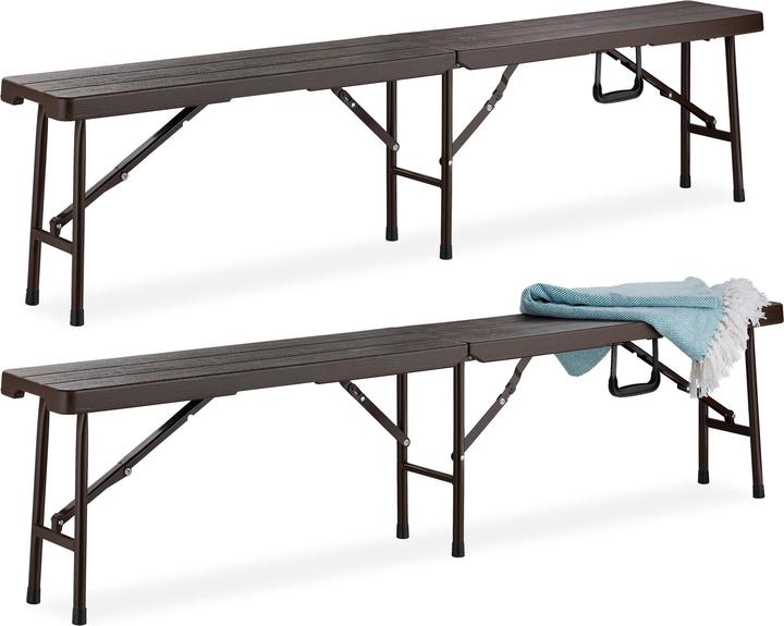 Produktbild Relaxdays Bierbank