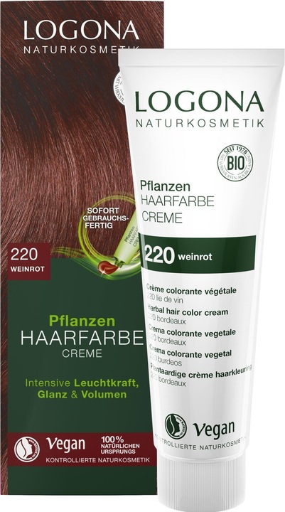 Produktbild Logona PHF Creme 220 weinrot (220)