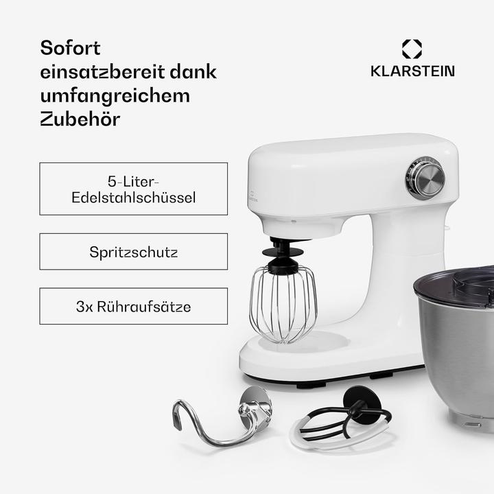 Produktbild Klarstein Bella Evo Küchenmaschine (1500 W, 5 l)