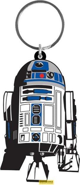 Actual product image Pyramid Star Wars porte-clés caoutchouc R2-D2 6 cm