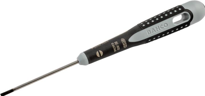 Produktbild Bahco ERGO Schraubendreher für Schlitzschrauben, gerade, mit 3-Komponenten-Griff 0,4 mm × 2,5 mm × 60 mm (Schlitz)
