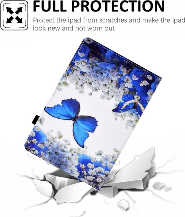 Produktbild König Design Schutz Tablet Hülle für Samsung Galaxy Tab S8 Case Cover Tasche Bumper Wallet (Galaxy Tab S8)