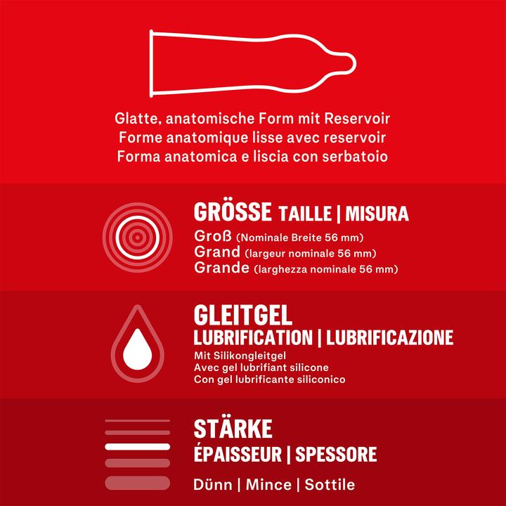 Actual product image Durex Gefühlsecht Classic (3 pcs.)