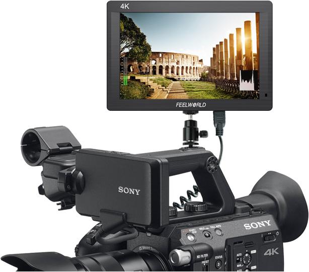Produktbild Feelworld FH7 Monitor FHD 7 Zoll HDMI 4K (7", 4K)