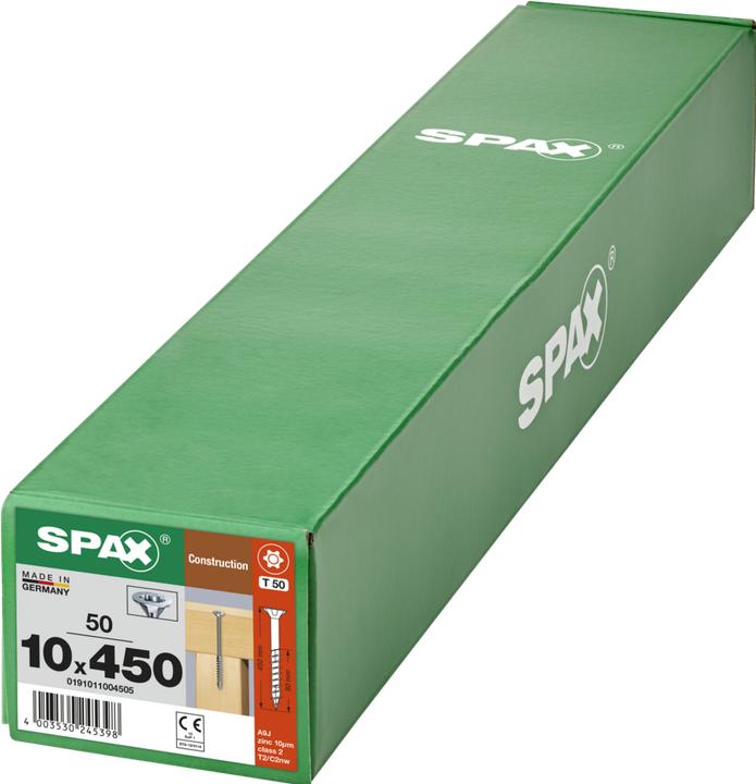 Actual product image Spax Wood construction screws (50 Screws per piece)