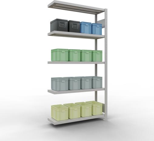 Image du produit Schulte Lagertechnik Système enfichable Élément suivant MULTIplus330 avec traverse de longueur