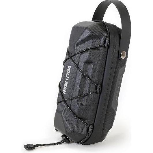 Wildman Etui/uchwyt na hulajnogę GD6X sakwa na ramę czarna/nero, Supporto per smartphone, Nero