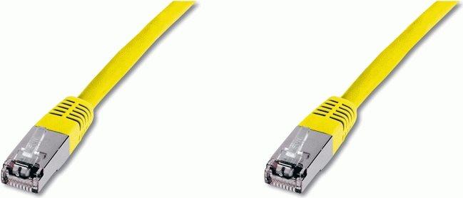 Image du produit Digitus CAT 5e SF-UTP patch cable Cu PVC AWG 26/7 longueur 2 m couleur jaune (FTP, CAT5e, 2 m)