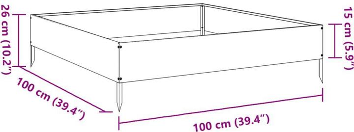 Produktbild vidaXL Hochbeet