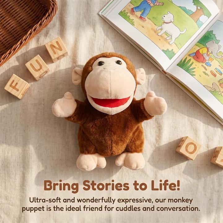Produktbild Lomtrats Tierhandpuppe Affe