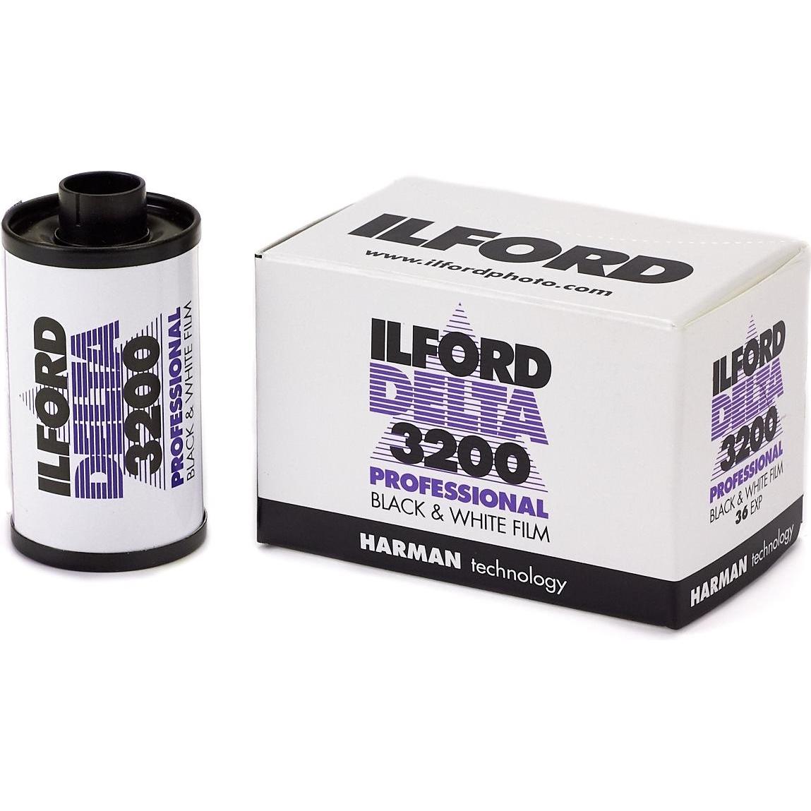 Ilford 3200 Delta 135/36, Analogfilm, Weiss
