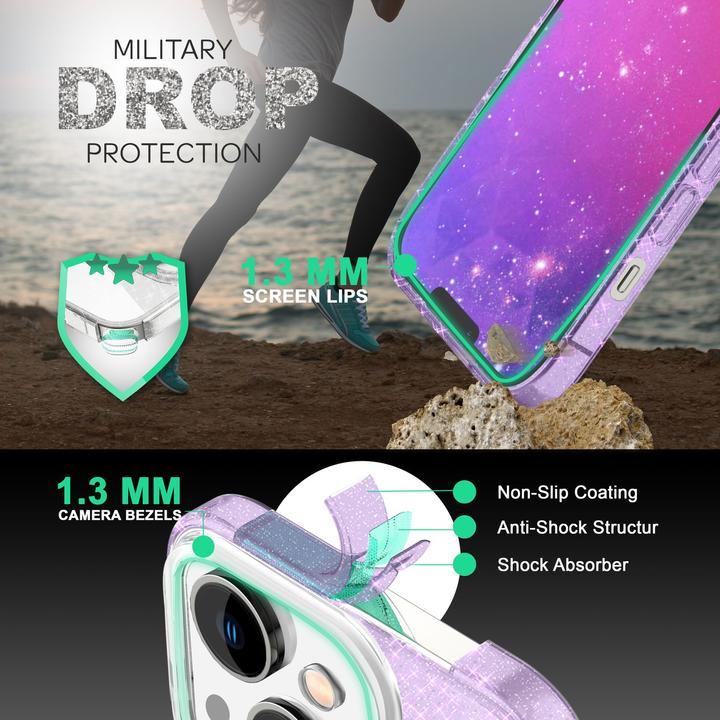 Immagine prodotto Nalia Copertina glitterata (Apple iPhone 14 Plus)