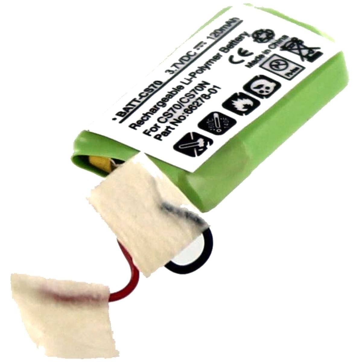 AGI 12814 - Akku - Grün - Akku 120 mAh 3,7 V, Kopfhörer Ersatzteile, Grün