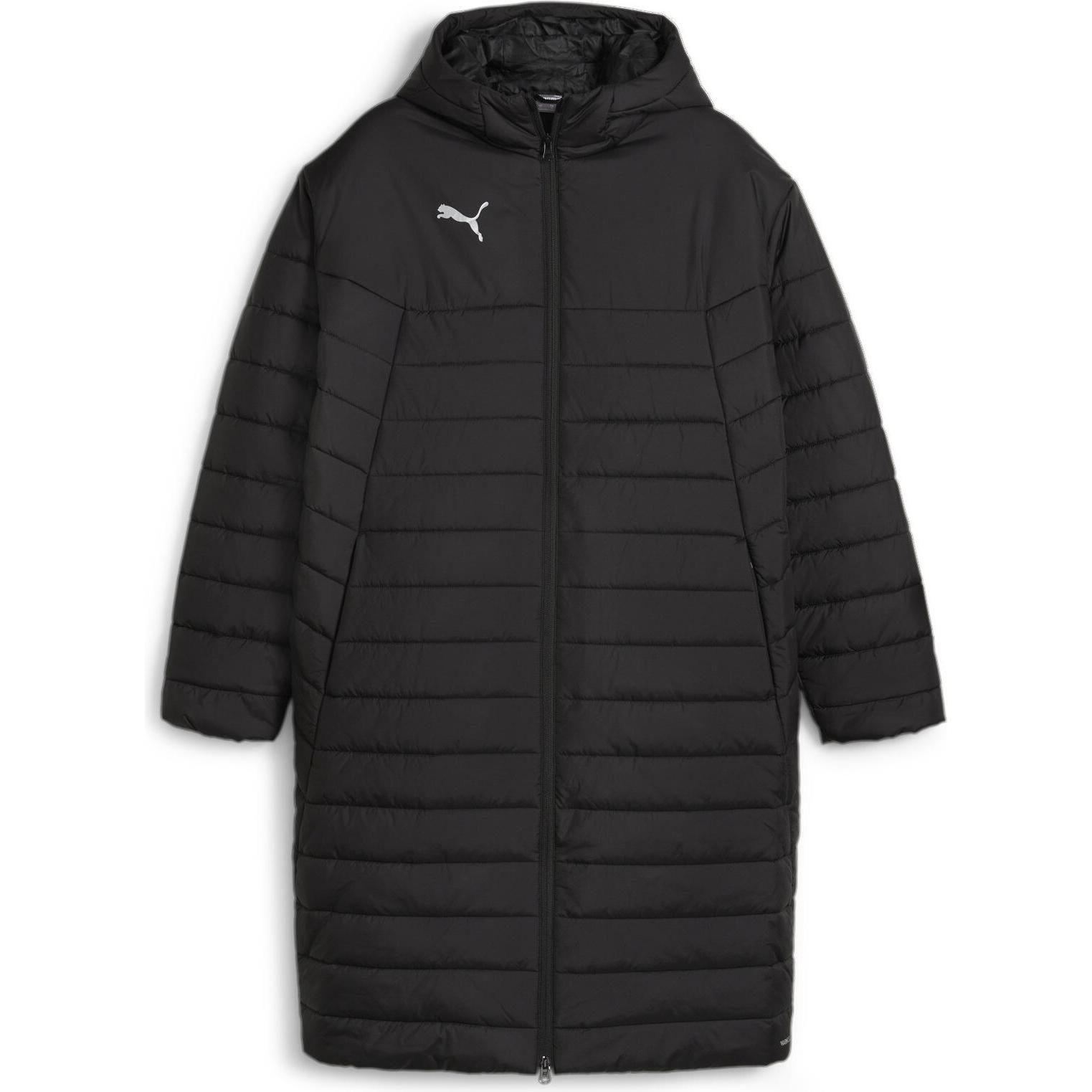 Puma, Herren, Laufjacke, teamFINAL Bench Jacket (M), Schwarz, M