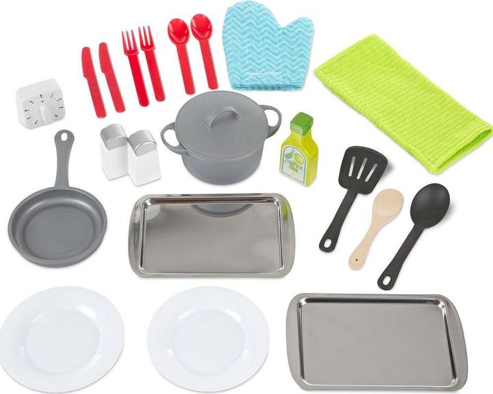 Image du produit Melissa & Doug Set d'accessoires de cuisine