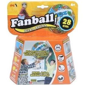 EPEE Fanball - Ball Mögliche, Ballonball zum Ausmalen, orange