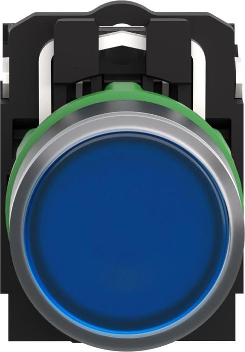 Produktbild Schneider Electric Drucktaste beleuchtet blau