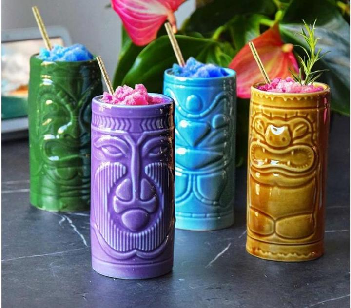 Actual product image TOP Tiki Cup (4 x, Tiki glasses)
