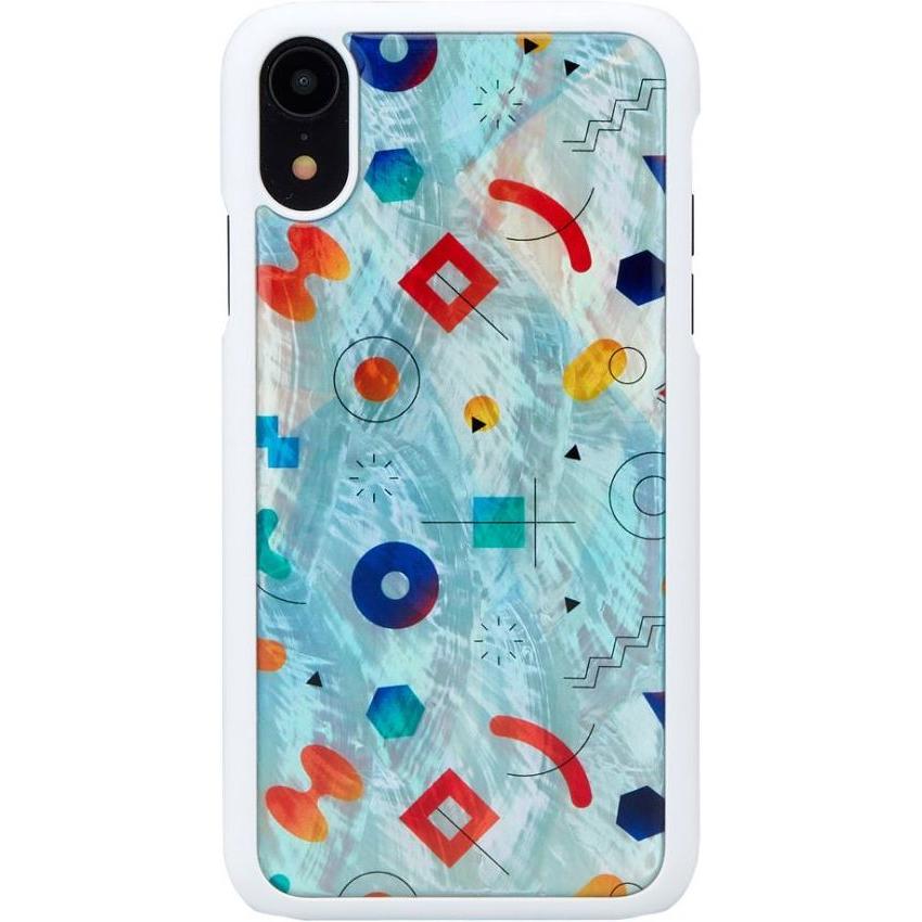 Ikins SmartPhone case iPhone XR poppin rock white (Apple iPhone XR), Smartphone Hülle
