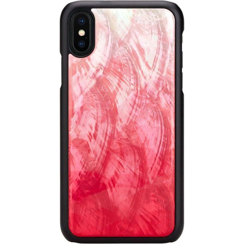 Ikins SmartPhone case iPhone XS/S pink lake black (Apple iPhone XS), Smartphone Hülle