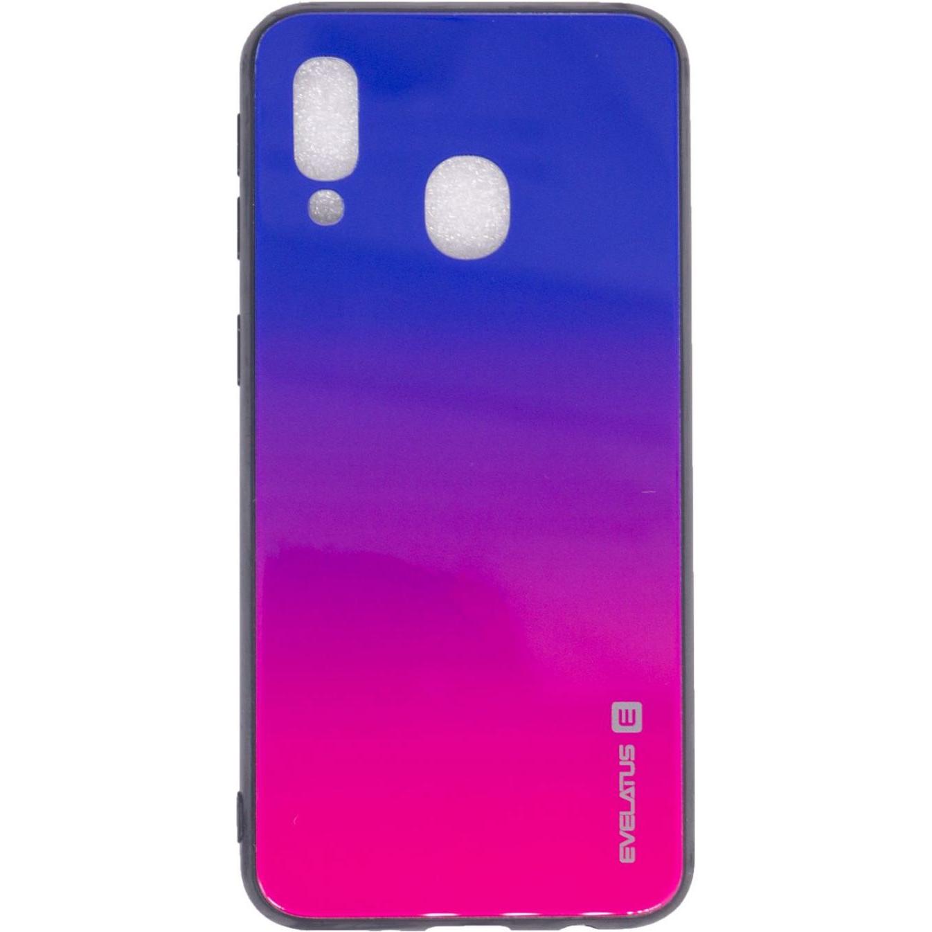 Evelatus Galaxy A40 Custodia in vetro sfumato 4 (Samsung Galaxy A40), Cover smartphone