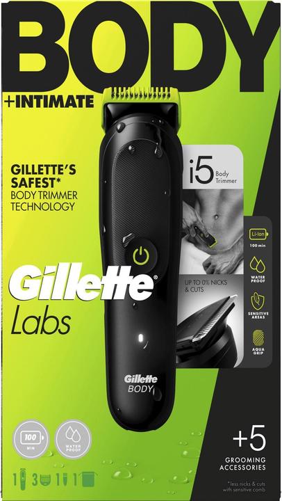 Gillette Labs Body + Intimate Trimmer i5 Trimmer