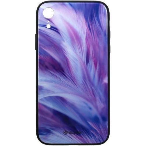 Tellur Cover Glass print for iPhone XR feather (Apple iPhone XR), Smartphone Hülle