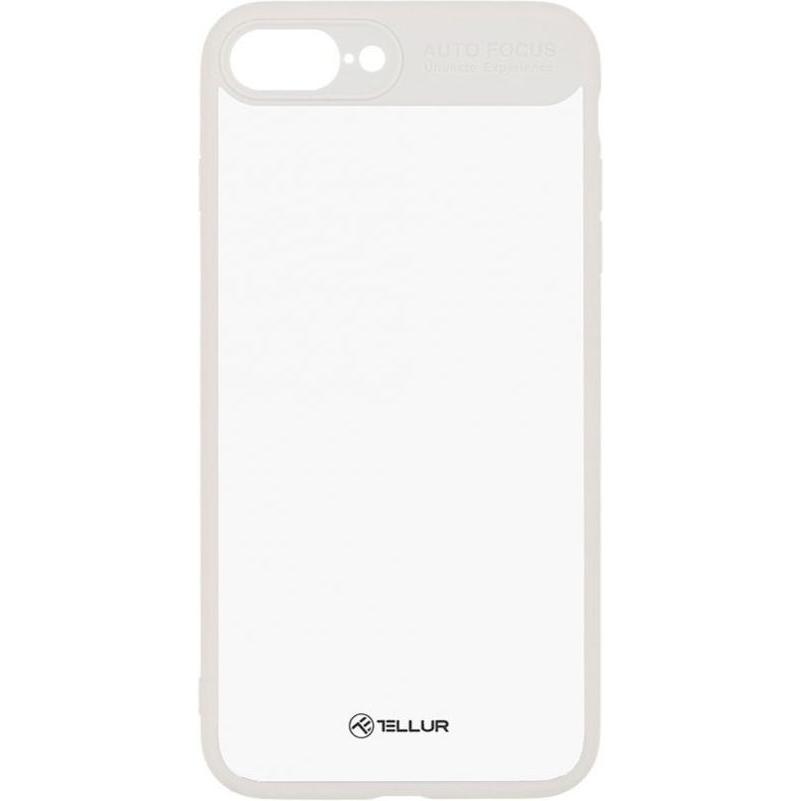 Tellur Cover Hybrid Matt Bumper for iPhone 8 Plus white (Apple iPhone 8 Plus), Smartphone Hülle, Weiss, Transparent
