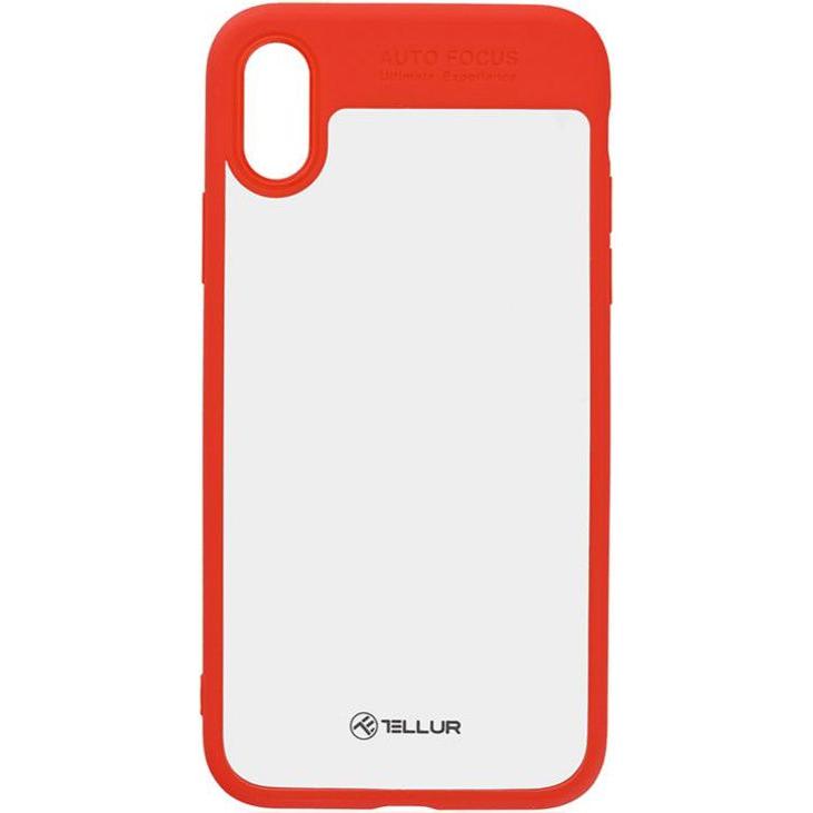 Tellur Cover Hybrid Matt Bumper for iPhone X/XS red (Apple iPhone X), Smartphone Hülle, Rot
