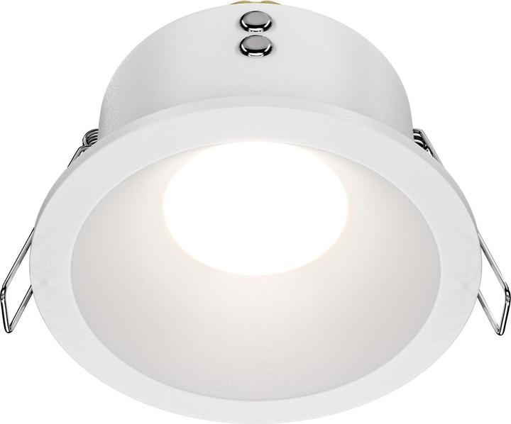 Maytoni Zoom Downlight, Recessed Luminaire GU10 Round White IP65 Waterproof Ø85mm (GU10)