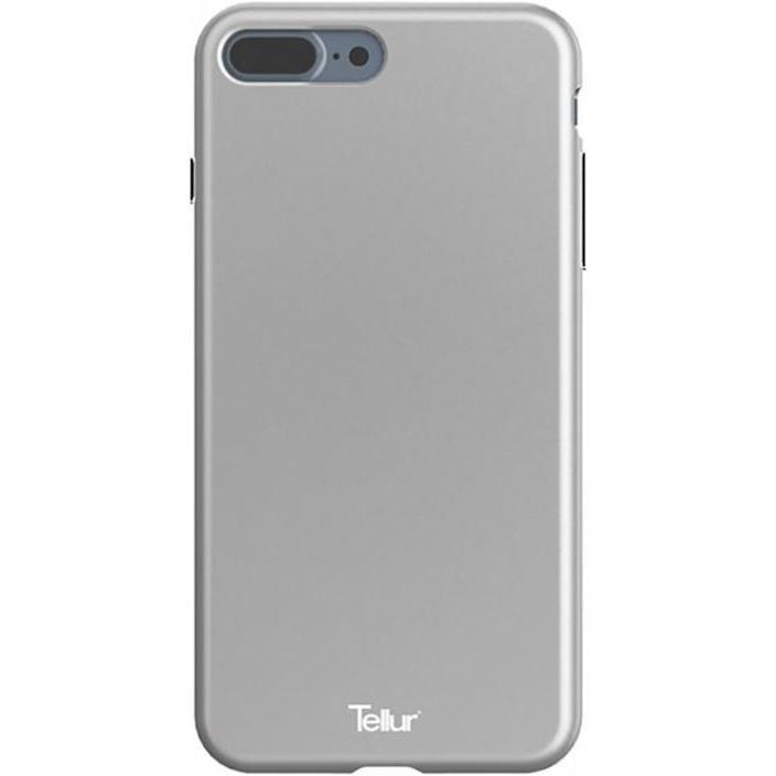 Tellur Cover Premium Soft Solid Fusion for iPhone 7 Plus silver (Apple iPhone 7 Plus), Smartphone Hülle, Grau