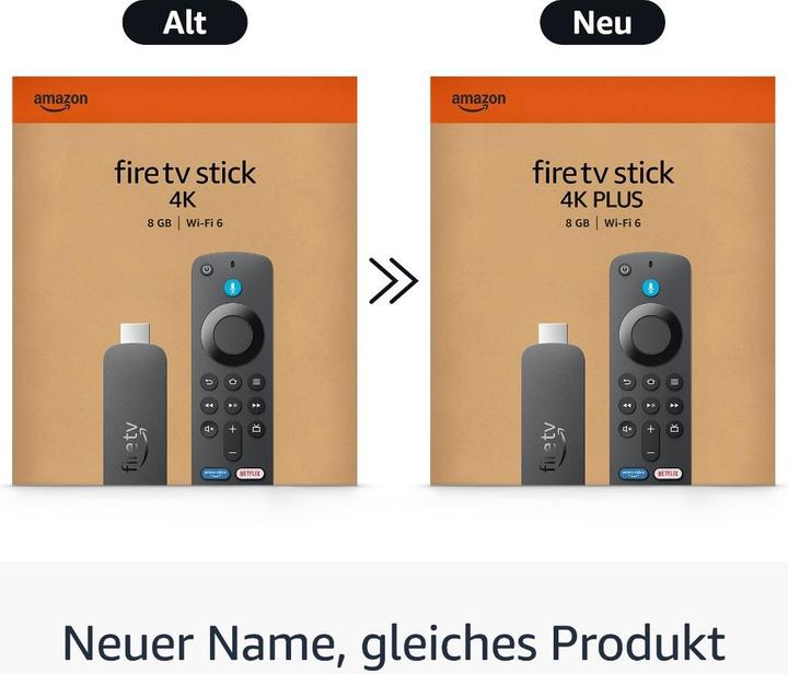 Image du produit Amazon Fire TV Stick 4K Plus (8 Go, Fire OS 8)