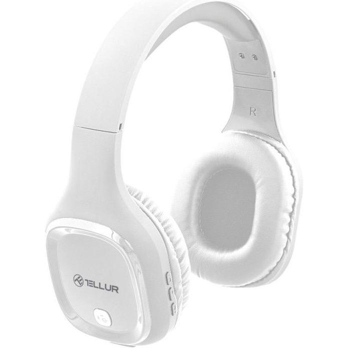 Thumbnail - Tellur Bluetooth Over-Ear Headphones Pulse (Kabellos), Kopfhörer, Weiss