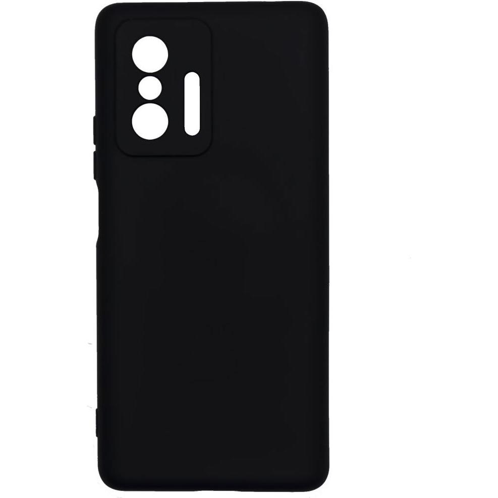 Evelatus Custodia in silicone soft touch Xiaomi 11T/11T Pro (Xiaomi 11T), Cover smartphone, Nero
