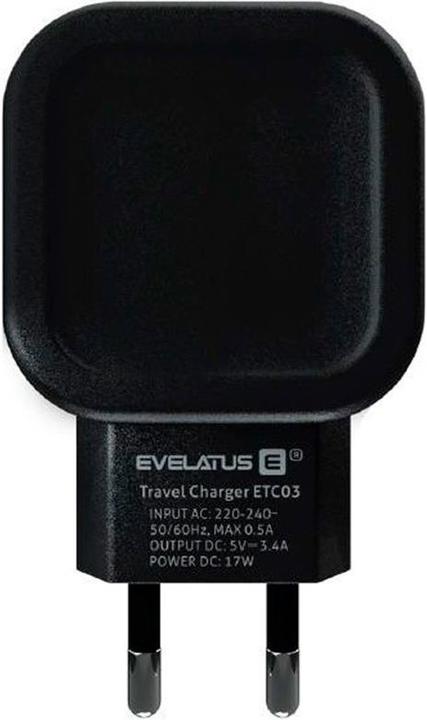 Produktbild Evelatus Travel Charger Two USB 3.4A ETC03 (2 Ports)