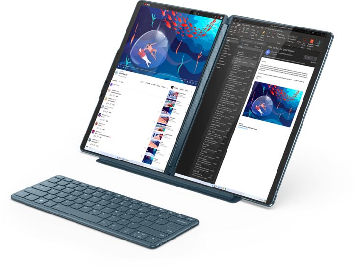 Produktbild Lenovo Yoga Book 9 (13.30", Intel Core i7-1355U, 16 GB, 1000 GB, CH)