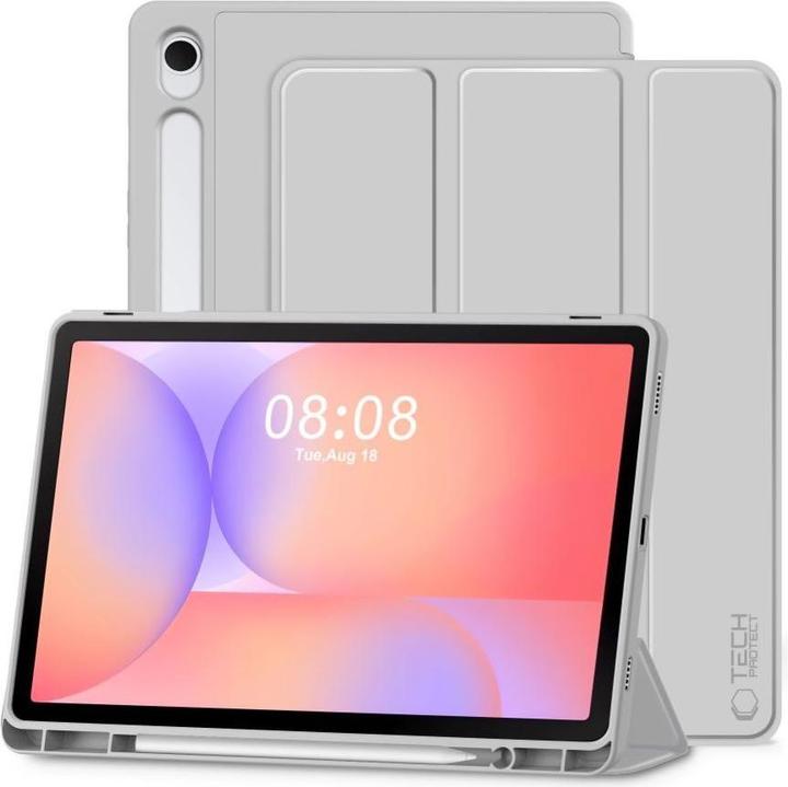 Tech-Protect SC Pen Galaxy TAB S9 11.0 / S9 FE / S10 FE / S10 LITE Szary (Samsung Galaxy Tab S10 FE, Samsung Galaxy Tab S10 Lite, Samsung Galaxy Tab S9 FE)