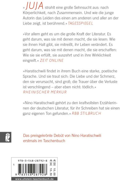 Produktbild Juja (Deutsch, Nino Haratischwili, 2016)