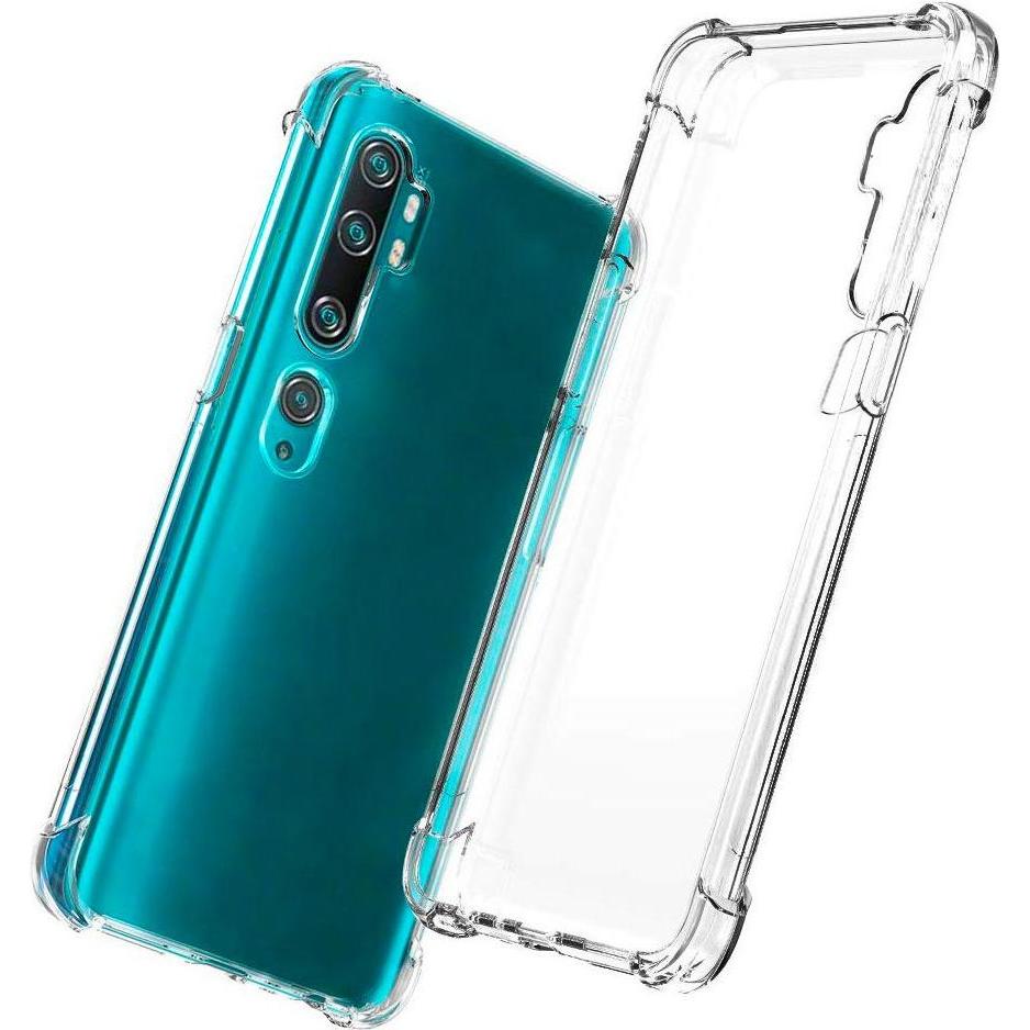 Evelatus Xiaomi Mi Note 10 TPU 1.5MM antiurto (Realme 10 Pro+, Xiaomi Mi CC9 Pro, Xiaomi Mi Note 10), Cover smartphone, Trasparente