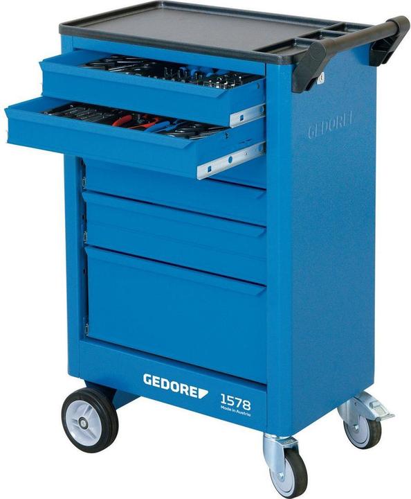 Produktbild Gedore 1578 Werkzeugwagen mit 6 Schubladen (1x)