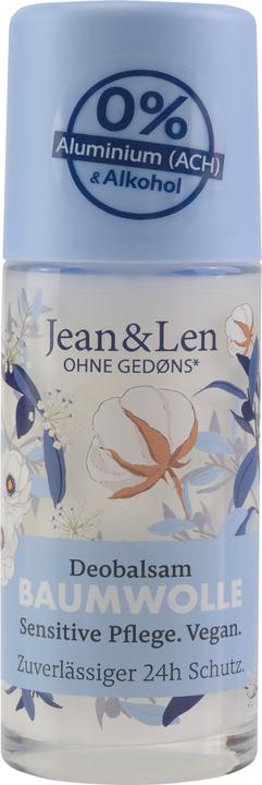 Jean & Len Baumwolle, Deodorant, 50 ml (Roll-on, 50 ml)